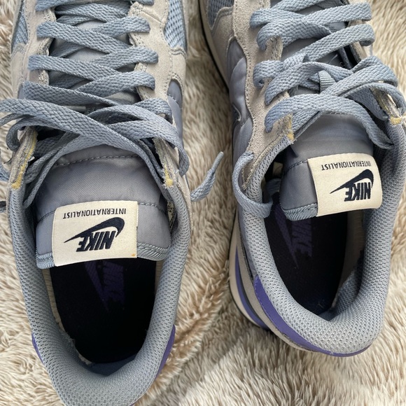 Nike Internationalist Women’s US 10 a Blue Gray and Violet Athletic Shoes - Picture 7 of 7